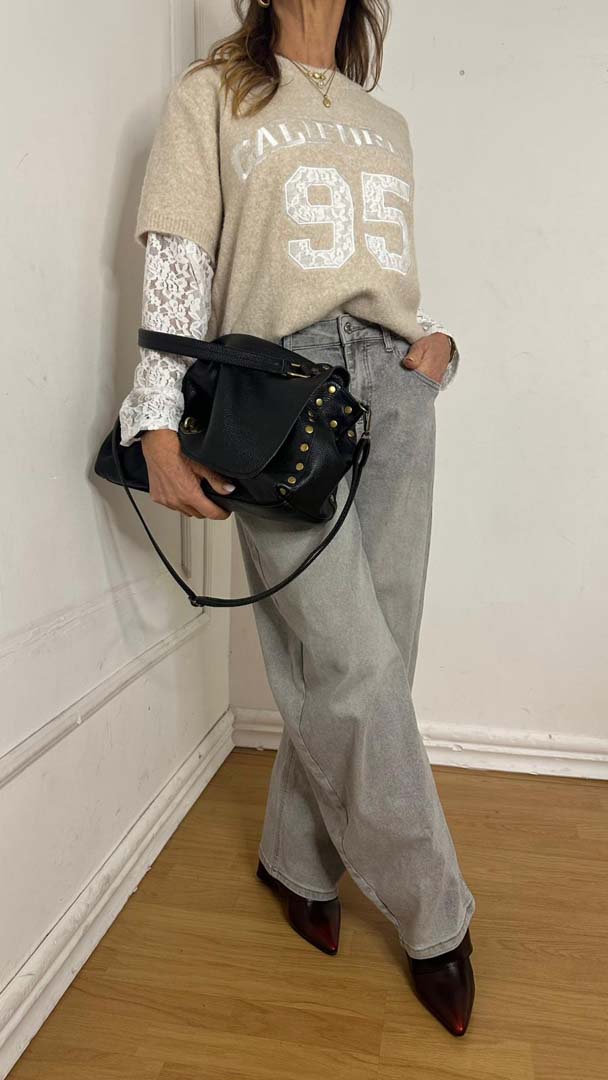 JEANS Baggy grigio