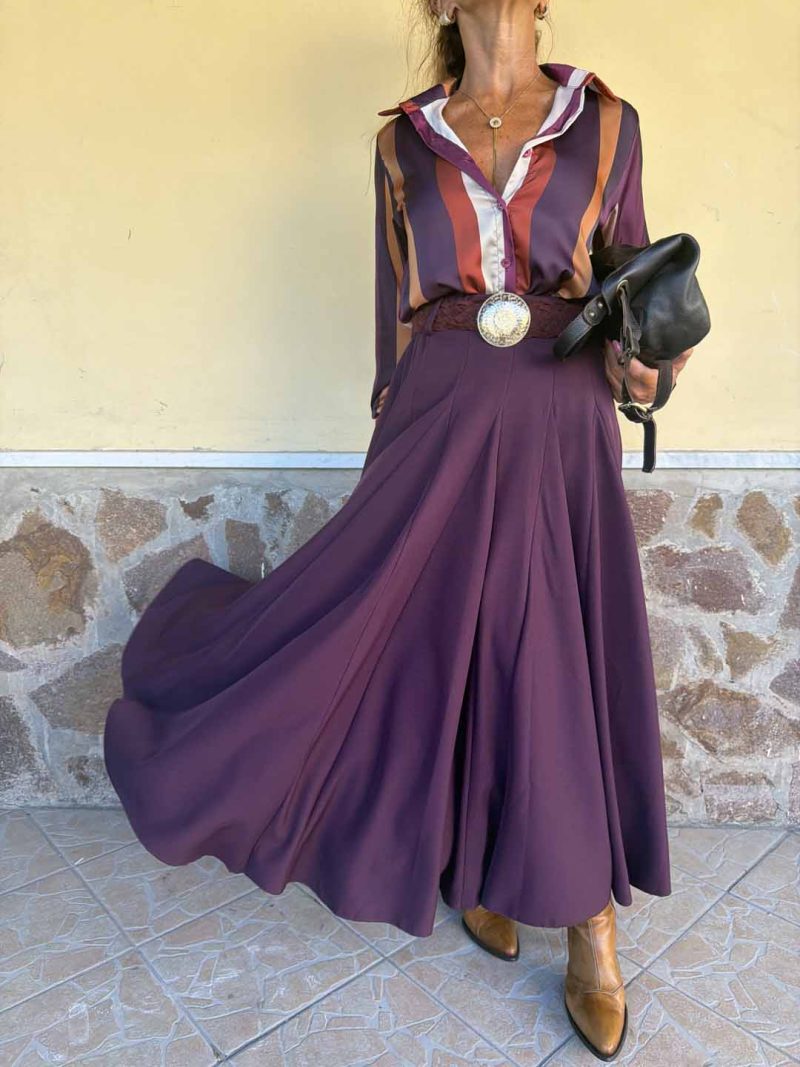 GONNE GODET viola