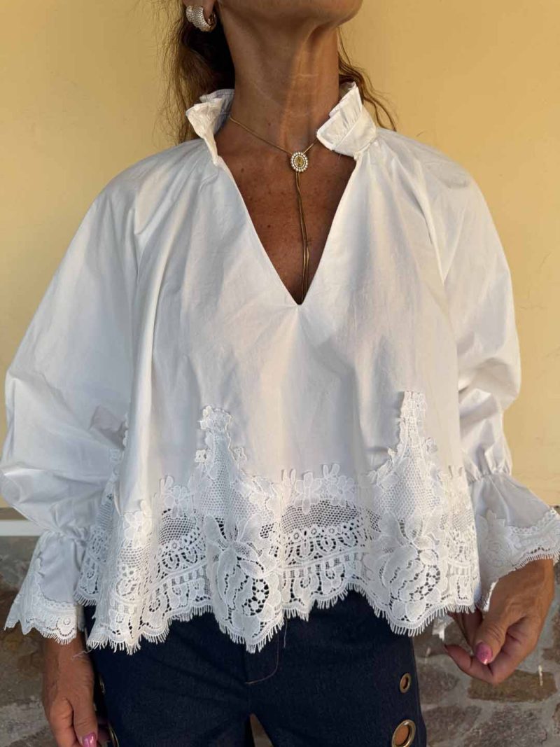 CAMICIA PIZZO GIPSY
