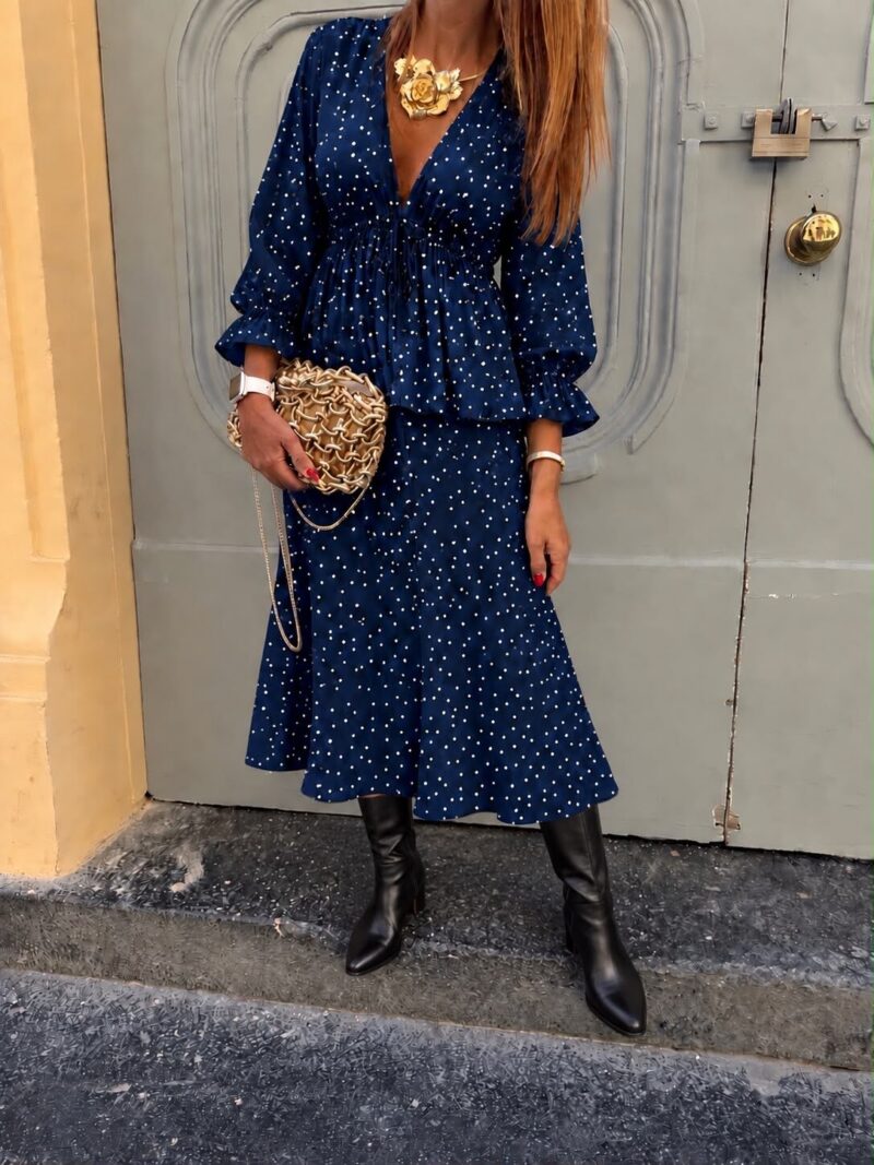 BLUSA POIS blu